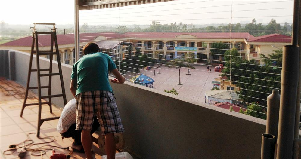 Lưới an toàn ban công hòa phát